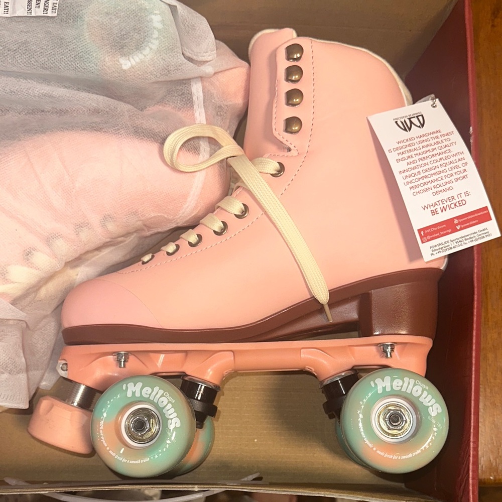 Melrose Elite Roller Skates - Dusty Rose